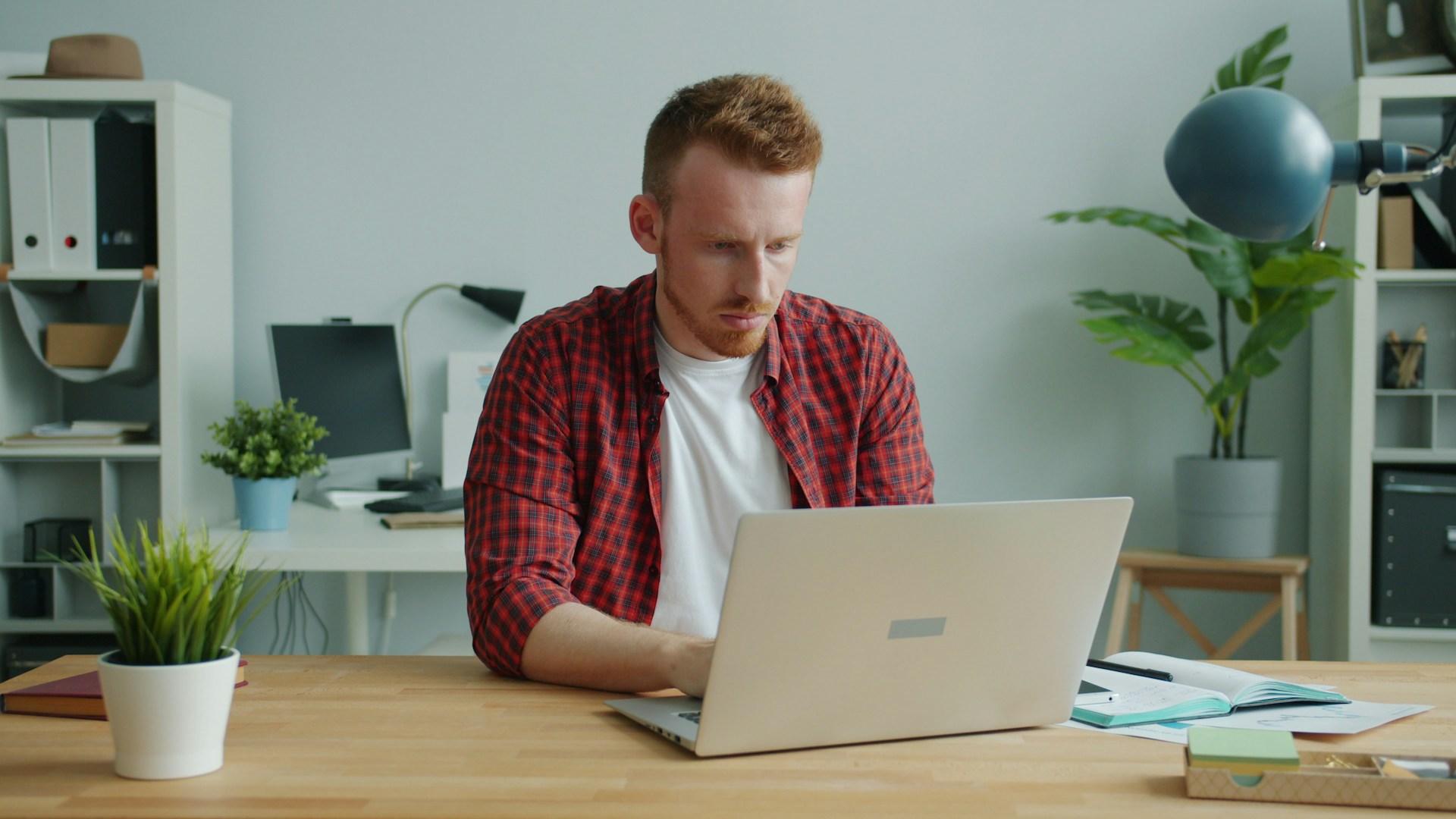 Professional comparing digital document management with traditional file storage